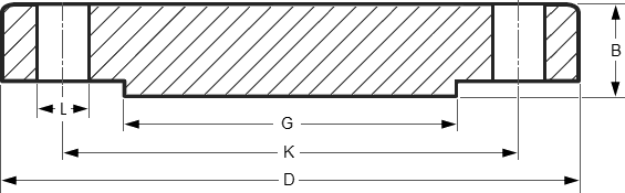 Blind flange