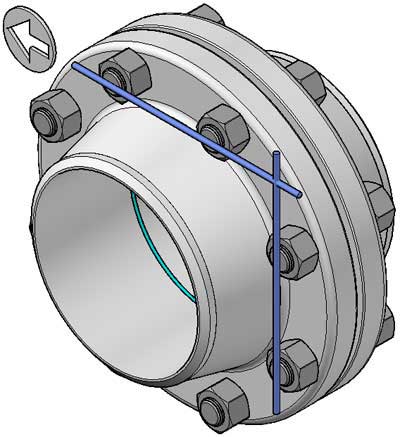 Flange Bolt Hole Pattern Chart