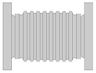 简单的膨胀波纹管