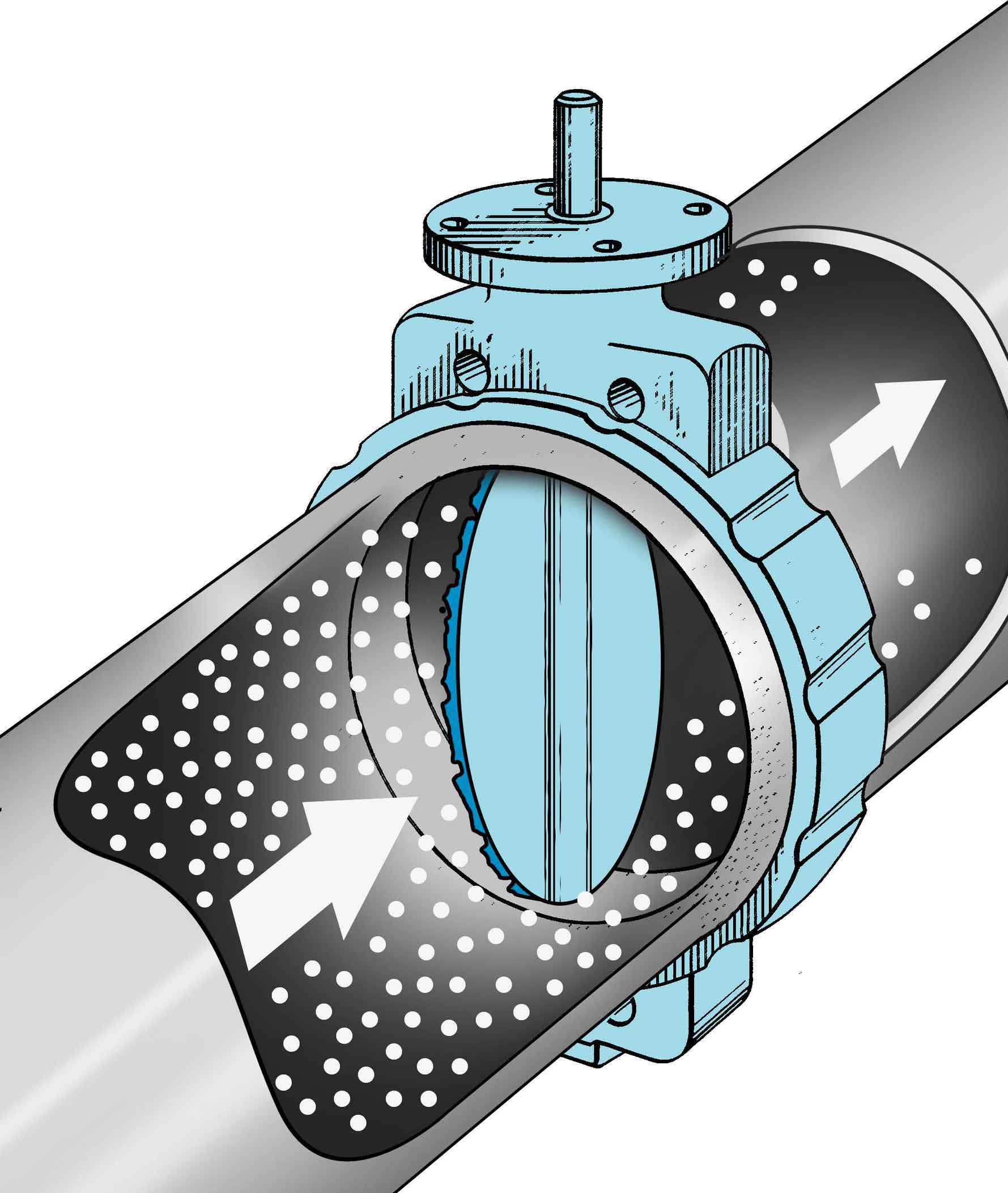 Butterfly Valve Pressure Drop Chart