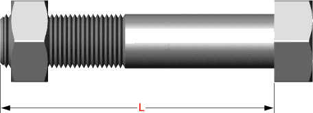 Measuring lengths of Hex bolts
