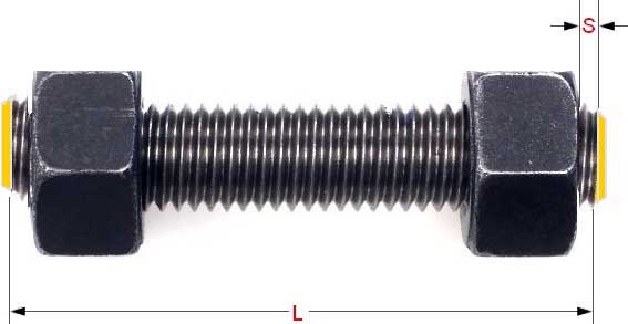 Measuring lengths of Stud Bolts