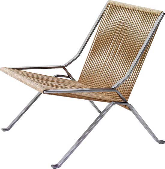 Element chair PK25 by Poul Kjærholm designed in 1951