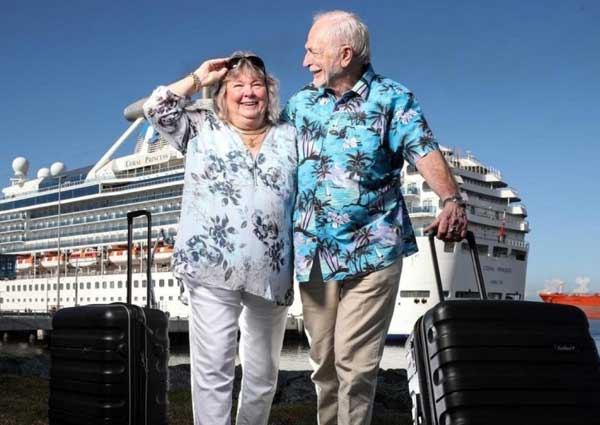 Retired couple books 51 cruises