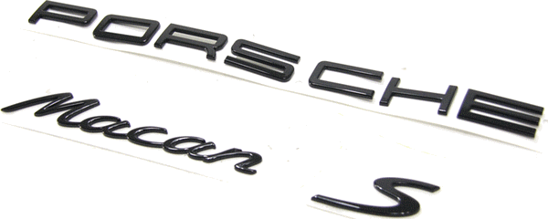 Porsche Macan S Logo