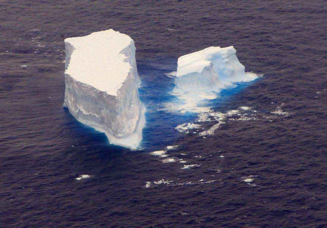 Iceberg South of Dunedin, New Zealand