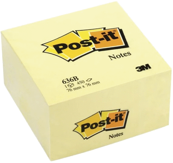 Yellow Post-It note