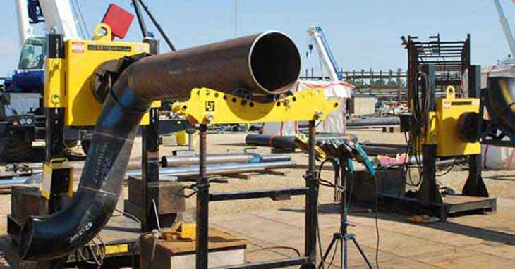 Pipe Rollers are used for rotating during pipe roll welding