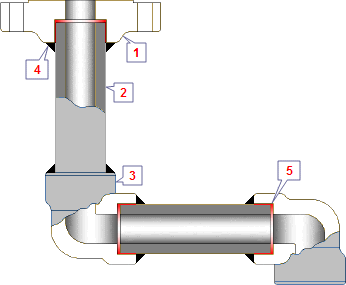 Typical Socket Weld joints