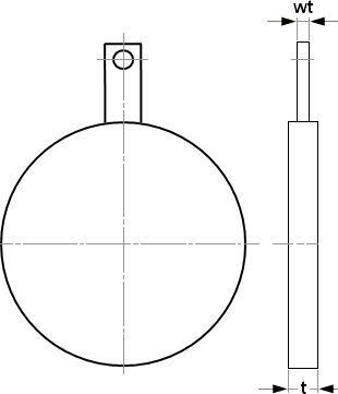 Spades (Paddle blank) and Ring Spacers (Paddle spacer) ASME B16.47