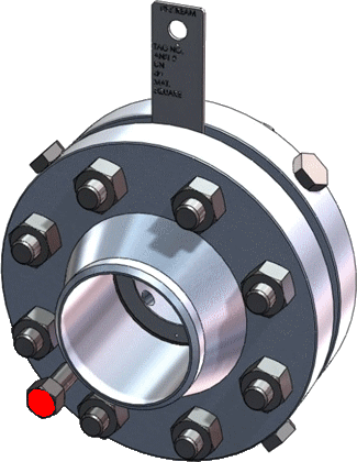 Set of Orifice flanges