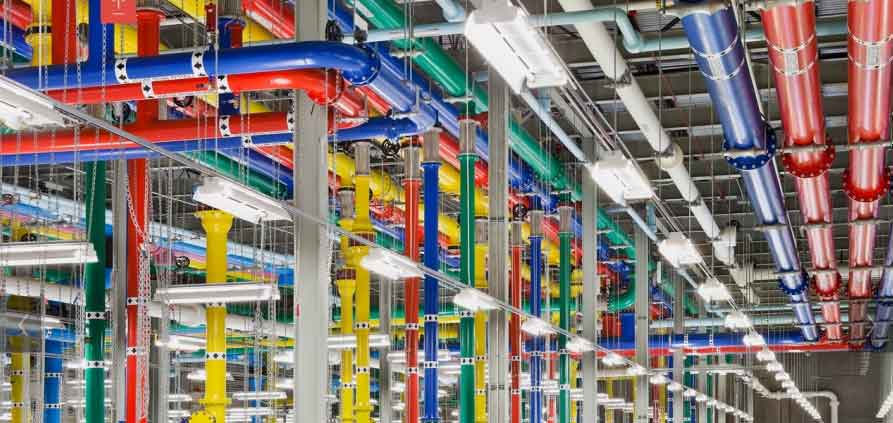 Colorfull piping systems