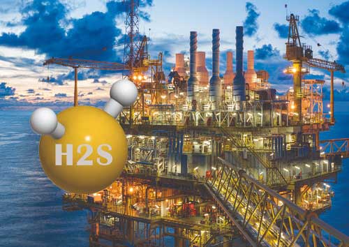 Oil rig H2S danger