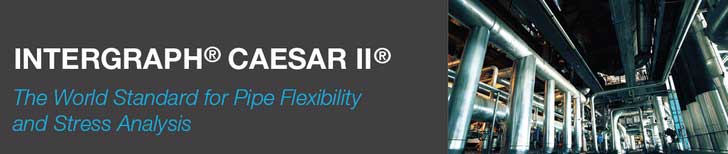 CAESAR II - the Pipe Stress Analysis standard