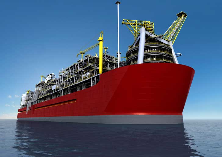 Shell's Floating Liquefied Natural Gas facility