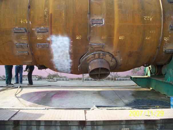 Pressure Vessel Failure during Hydro Test
