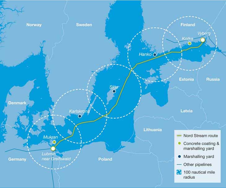 Nord Stream Logistics Concept