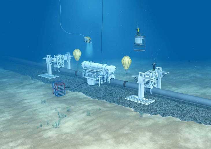 Pipelaying on the Seabed