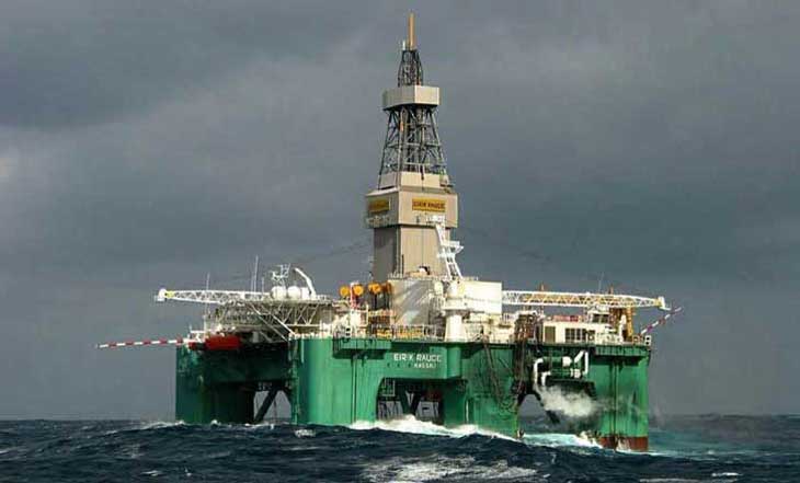 Oil and Gas drilling platform
