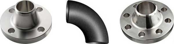 Wn flanges and Elbow LR 90 deg.