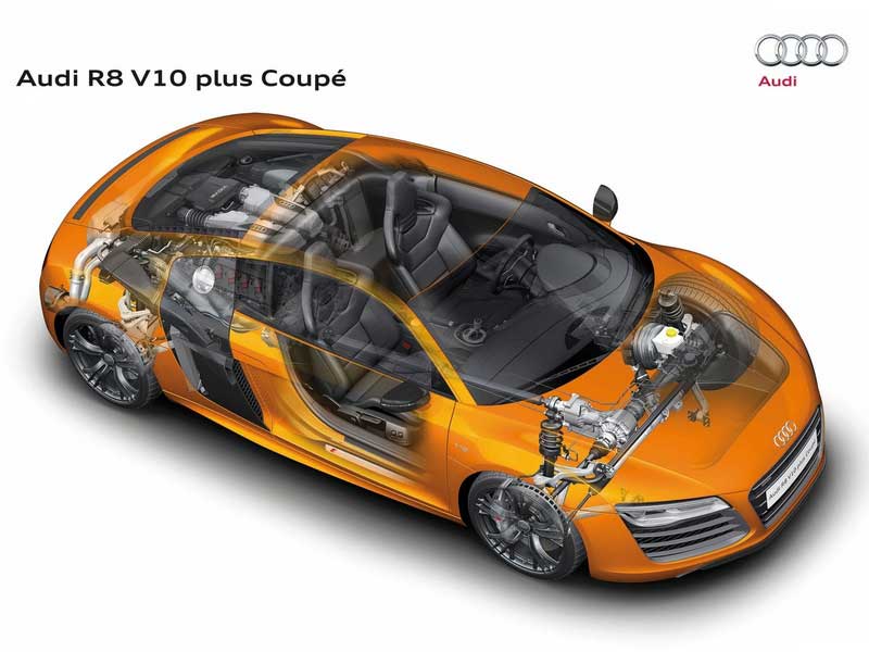 Audi R8 V10 Plus Coupe (2013)
