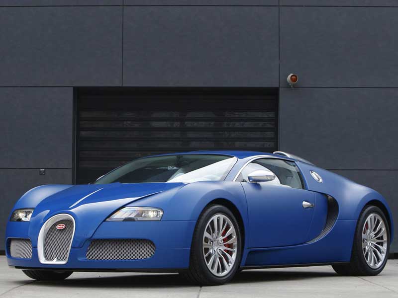 Bugatti Veyron 16.4 Bleu Centenaire