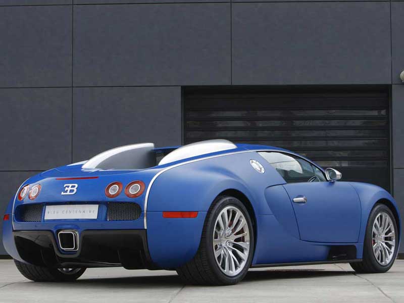 Bugatti Veyron 16.4 Bleu Centenaire