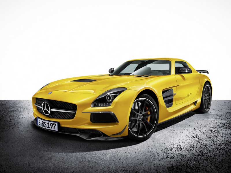 Mercedes SLS AMG Coupe Black Series