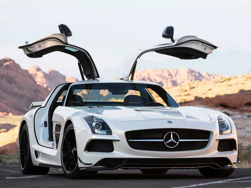 Mercedes SLS AMG Coupe Black Series
