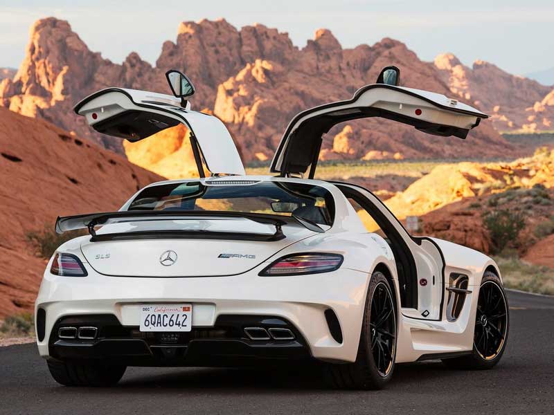 Mercedes SLS AMG Coupe Black Series