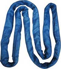 Round synthetic lifting sling