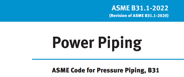 ASME B31.1 - Power Piping