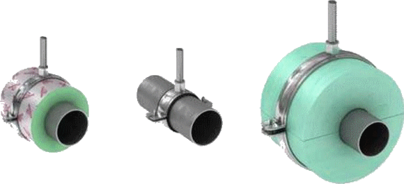 Insulated pipe supports