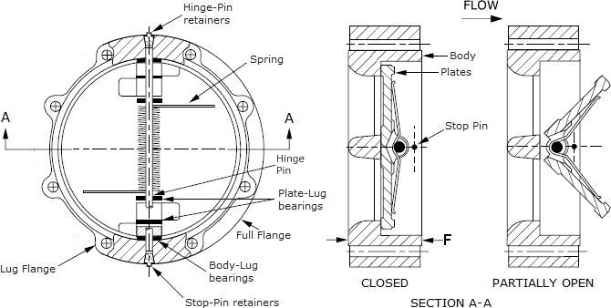 Dual-Plate Lug Check Valve
