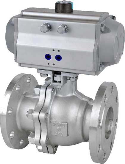 Motor-operated ball valve