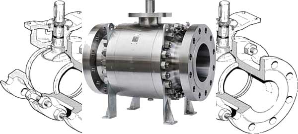 Trunnion mounted Ball valve 1