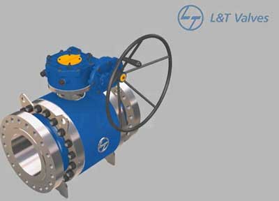 Trunnion-mounted Ball valve - YouTube video